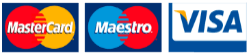 Plaćanje karticama Visa, Mastercard i Maestro